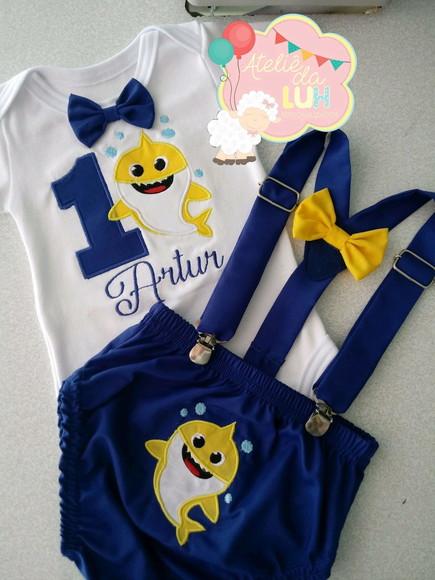 Roupa Personalizada Baby Shark