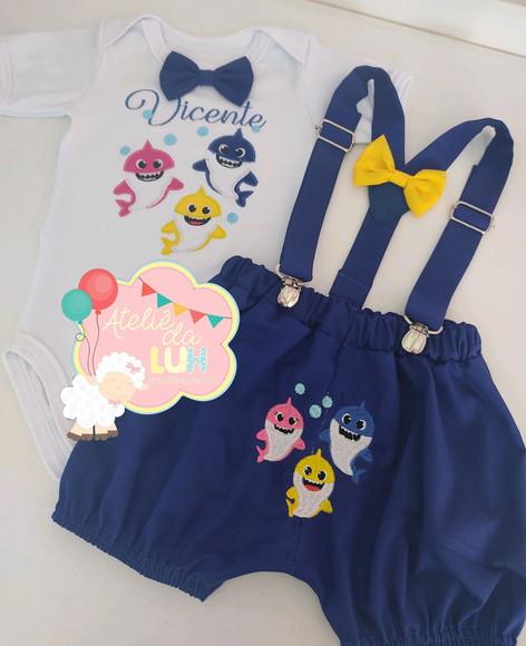 Roupa Personalizada Baby Shark