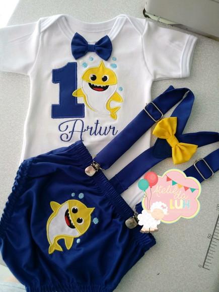 Roupa Personalizada Baby Shark