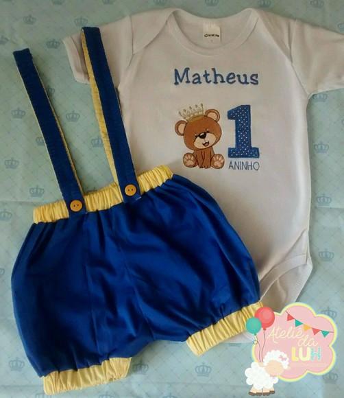 Roupa Urso Príncipe !