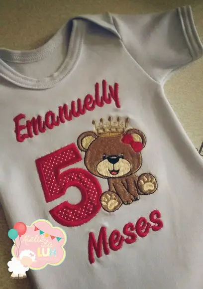 Body Peraonalizado Mesversário!