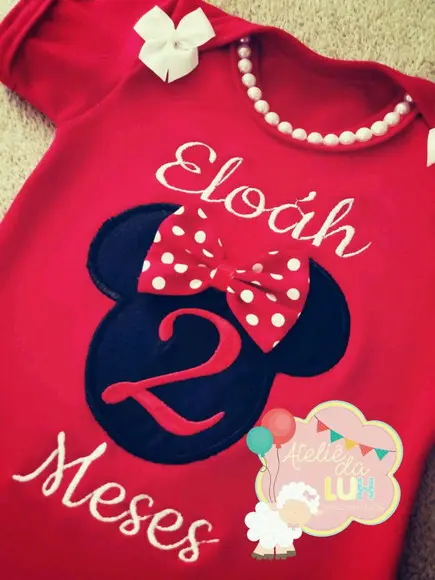 Body Personalizado Mesversário!