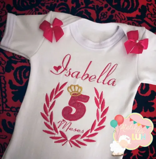 Body Personalizado Mesversário!