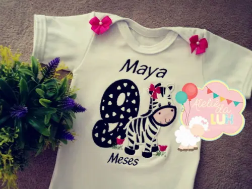Body Personalizado Mesversário!!