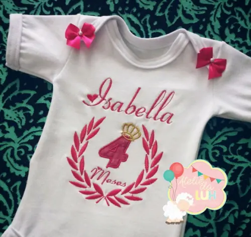 Body Personalizado Mesversário!