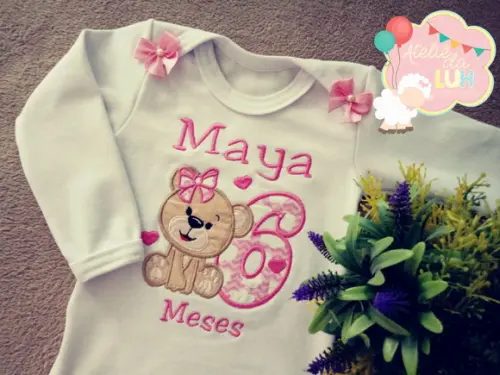 Body Personalizado Mesversário!!