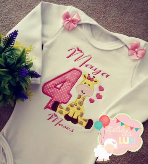 Body Personalizado Mesversário!!