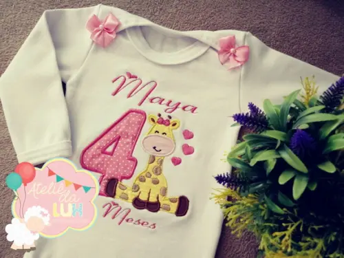Body Personalizado Mesversário!!