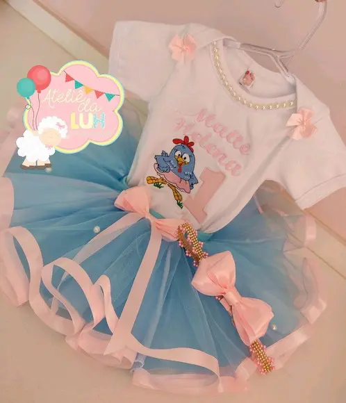 Conjunto Galinha pintadinha