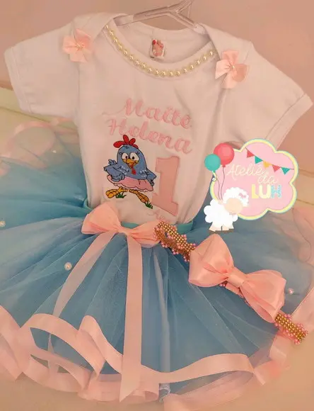 Conjunto Galinha pintadinha