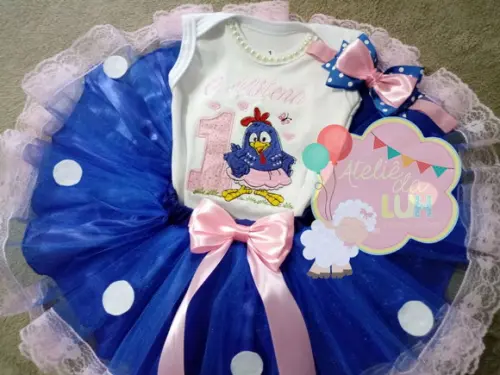 Conjunto Galinha pintadinha