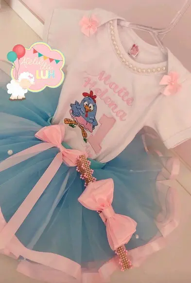 Conjunto Galinha pintadinha