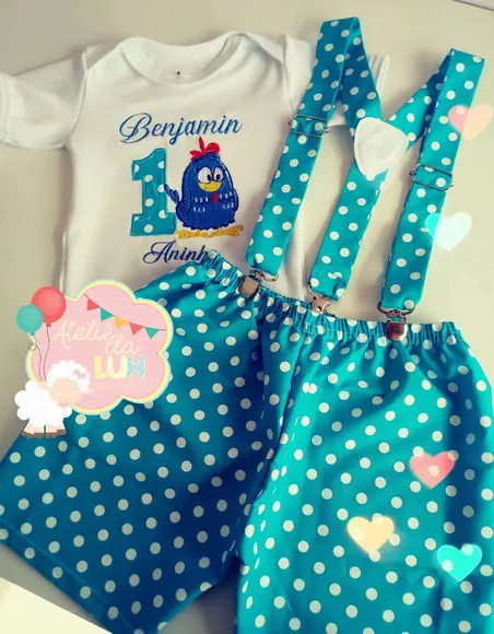 Conjunto Galinha pintadinha