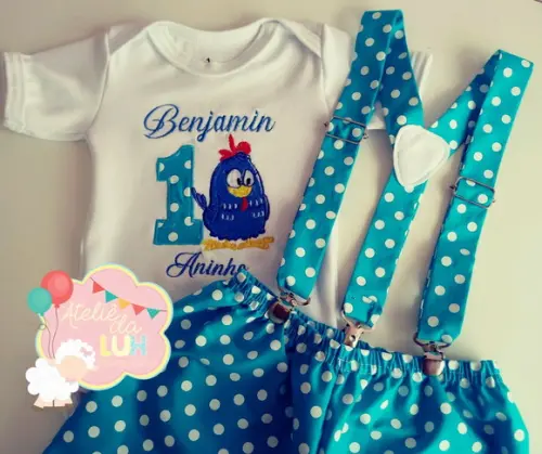 Conjunto Galinha pintadinha