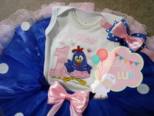 Conjunto Galinha pintadinha