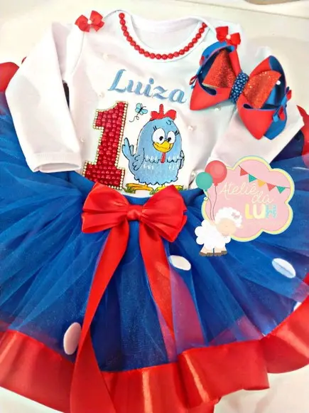 Conjunto Galinha Pintadinha