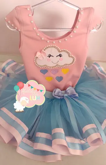 Conjunto Infantil chuvas de Amor