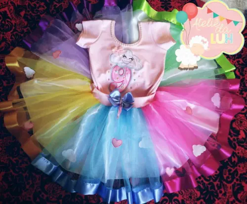 Conjunto Infantil chuvas de Amor