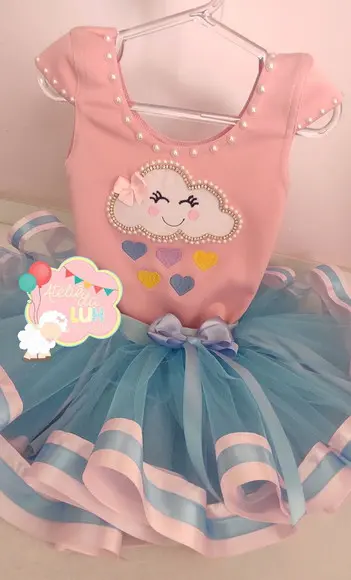 Conjunto Infantil chuvas de Amor