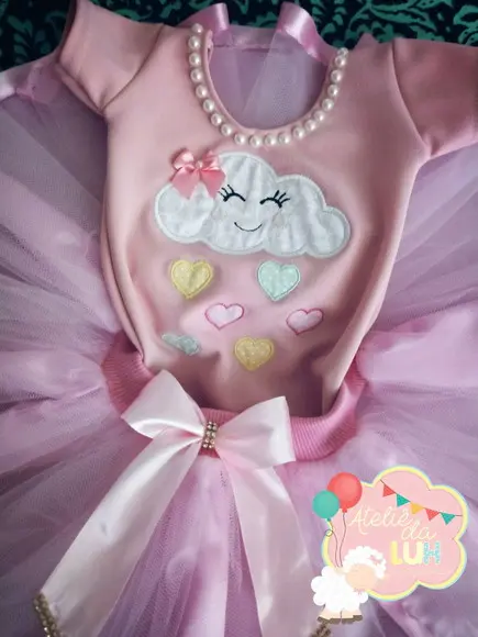 Conjunto Infantil chuvas de Amor