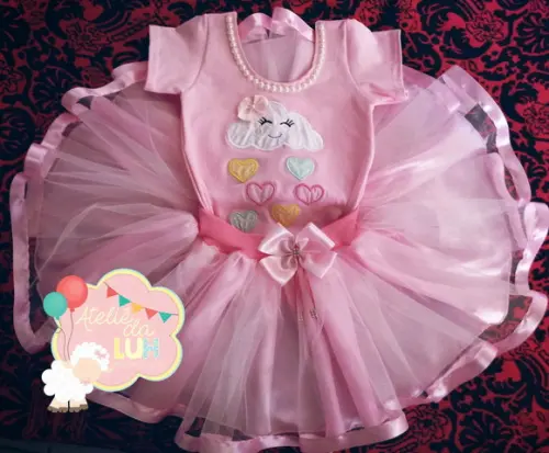 Conjunto Infantil chuvas de Amor