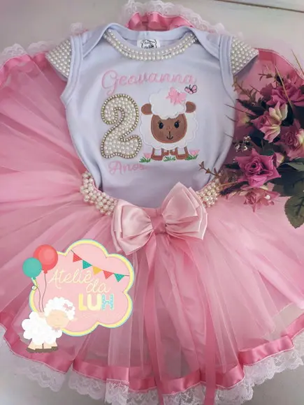 Conjunto Infantil Ovelha Luxo.