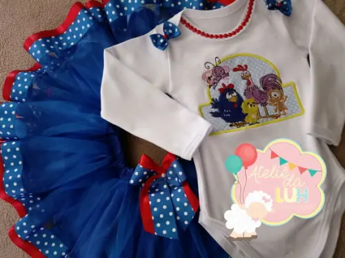 Conjunto Infantil Galinha Pintadinha !