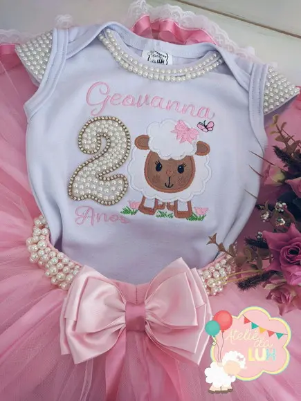 Conjunto Infantil Ovelha Luxo.