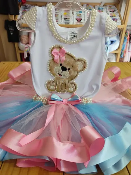 Conjunto urso luxo.