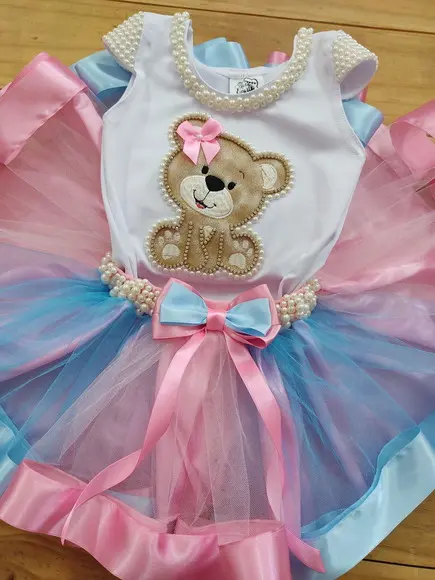 Conjunto urso luxo.