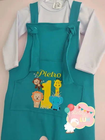 Jardineira Personalizada!