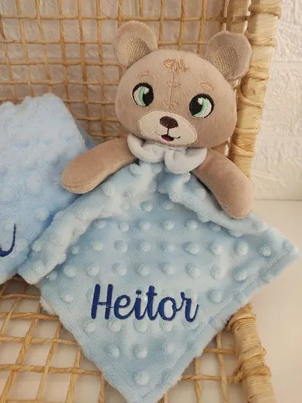Naninha Personalizada + Manta Pipoquinha