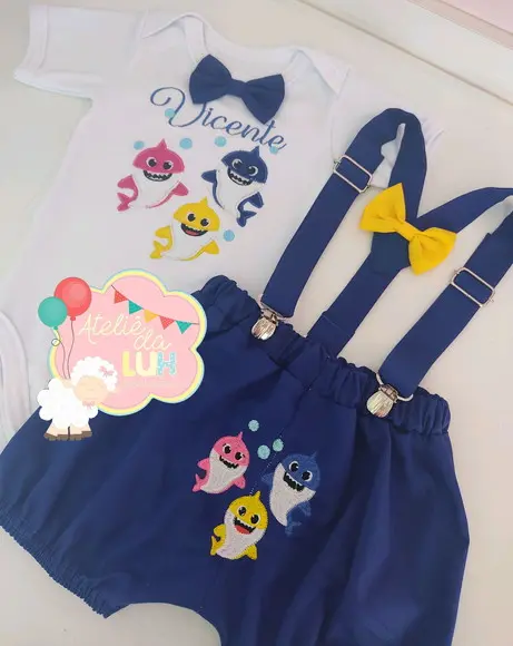 Roupa Personalizada Baby Shark