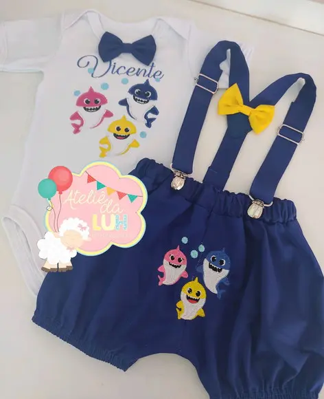 Roupa Personalizada Baby Shark