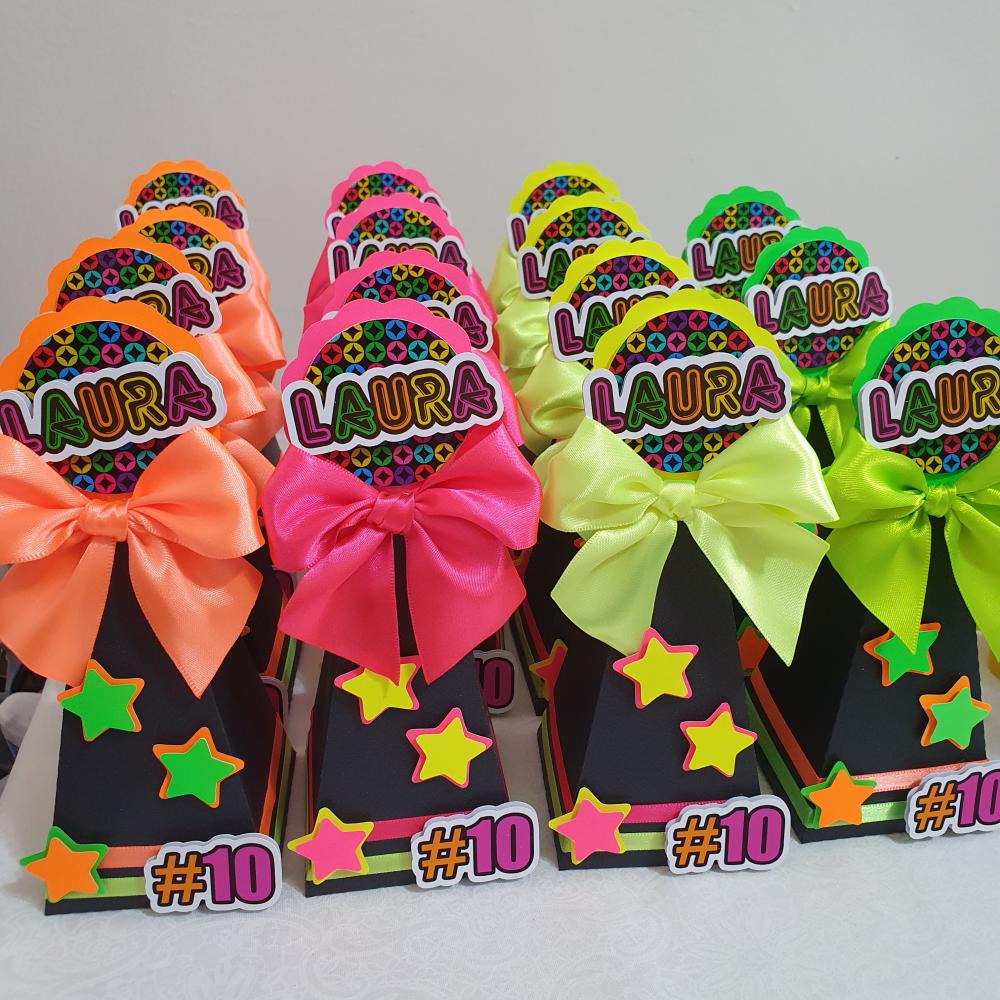 Kit Festa 01 - Neon | 30 Itens Semi Luxo + Brinde
