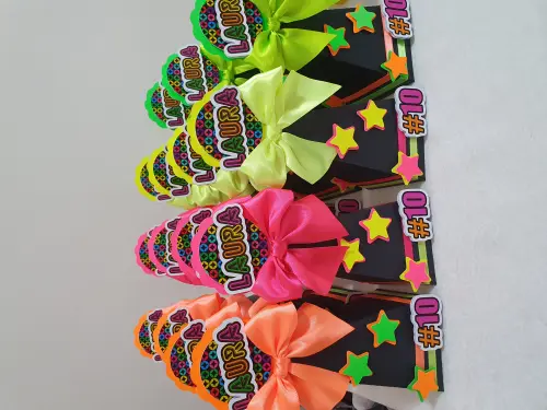 Kit Festa 01 - Neon | 30 Itens Semi Luxo + Brinde