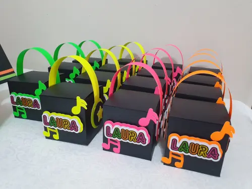 Kit Festa 01 - Neon | 30 Itens Semi Luxo + Brinde