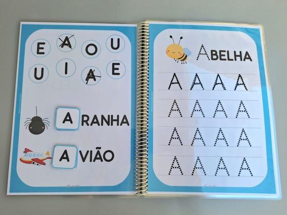 Caderno das Vogais