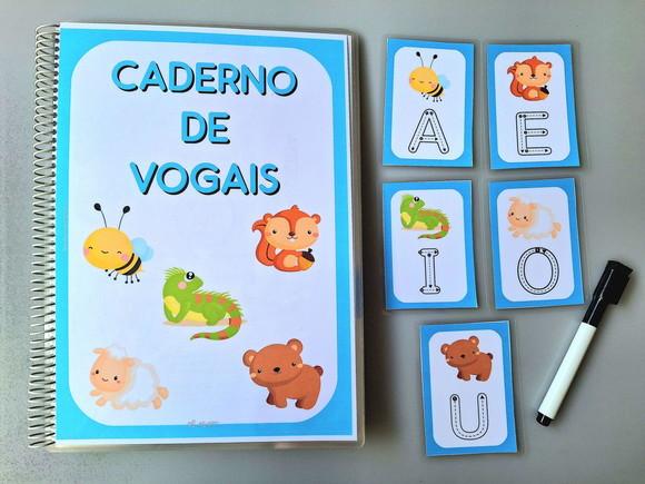 Caderno das Vogais