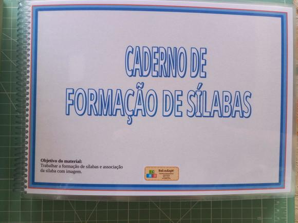 Caderno de Formação de Sílabas