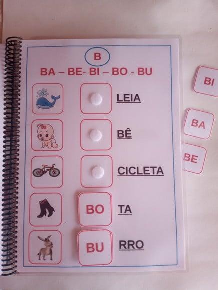 Caderno de Silabas Simples