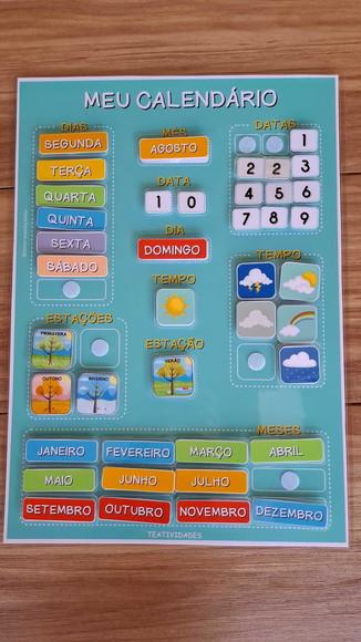 Calendário Tamanho A3