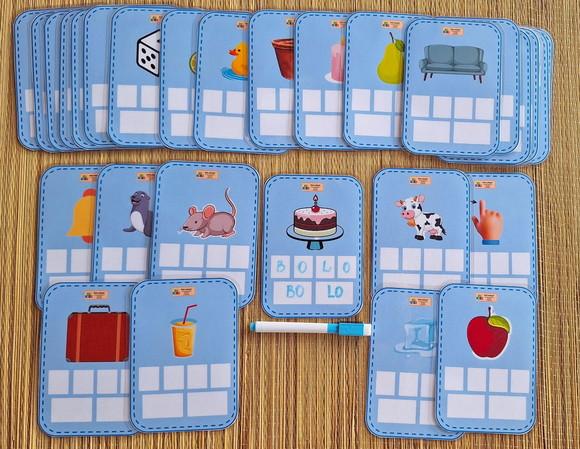 Cards Consciência Fonológica Versão Fisica