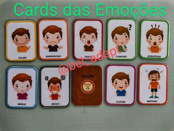 Cards Emoções