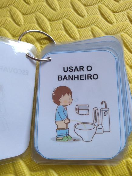 Chaveiro de Rotinas-menino