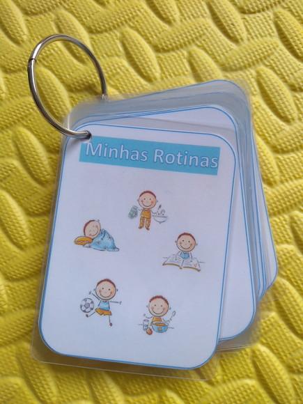 Chaveiro de Rotinas-menino