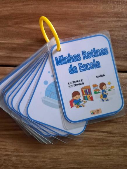 Chaveiro Rotina Escolar(versão Digital)