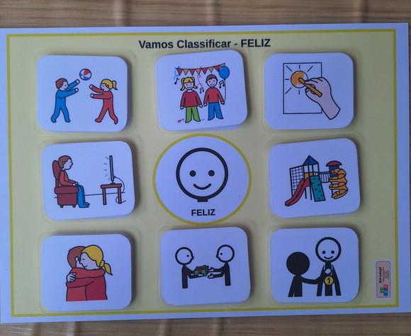 Classificar Feliz e Triste