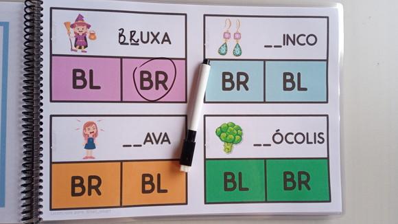 Marca e Completa- Dificuldades Ortograficas