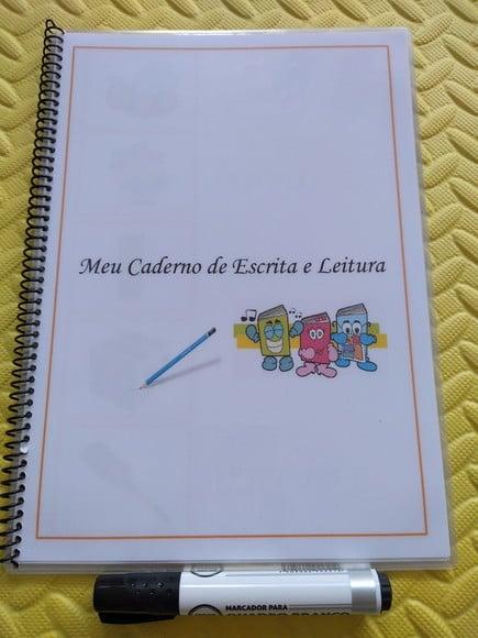 Meu Caderno de Escrita e Leitura com Letra Cursiva